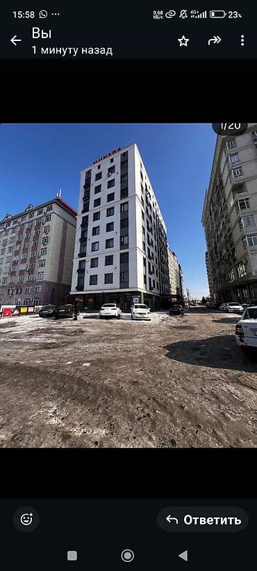 сдается квартира 2 комнатная: 2 комнаты, 89 м², Элитка, 9 этаж, Евроремонт — 1