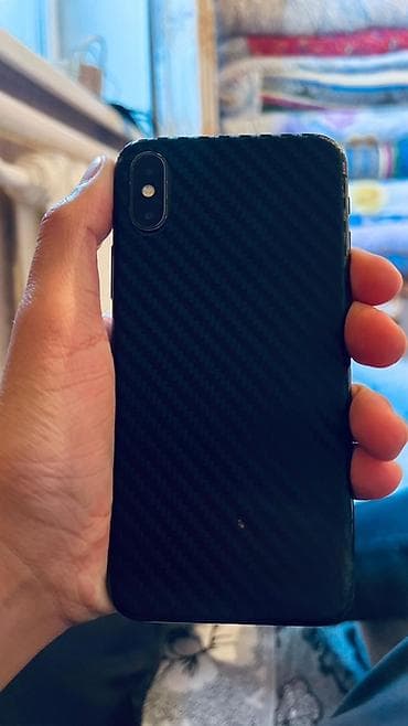 IPhone X, Черный, Чехол