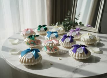 дом переносной: Подарочные шкатулки-ракушки Sweet Love - Компактные шкатулки в форме — 1