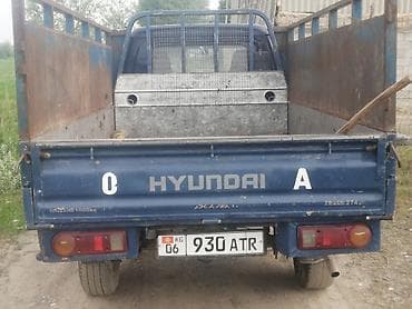 ресор на портер: Hyundai Porter (бортовой малотоннажный грузовик) - Тип — 4