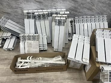 Алюминиевые секционные радиаторы отопления с комплектующими