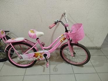 Детские велосипеды: Детский велосипед, 2-колесный, 6 - 9 лет, Для девочки, Б/у — 1