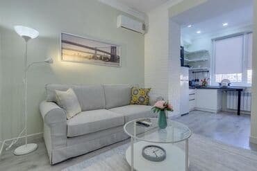 суточный квартира кызыл кыя: 1 комната, Душевая кабина, Постельное белье, Кондиционер — 5