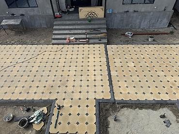 клеем кафель: Укладка брусчатки Гарантия, Бесплатная консультация Больше 6 лет опыта — 8