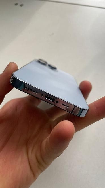 iphone 14 plus: IPhone 13 Pro, Б/у, 128 ГБ, Sierra Blue, Чехол, 77 % — 7
