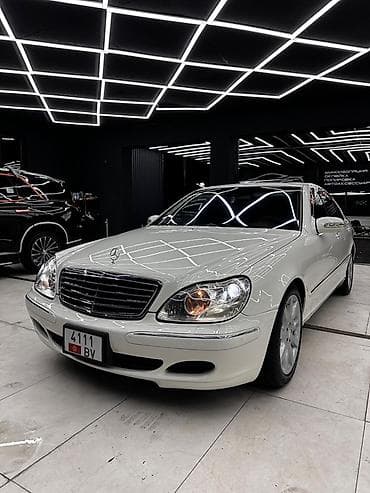 Mercedes-Benz S-Class: 2003 г., 5 л, Автомат, Бензин, Седан