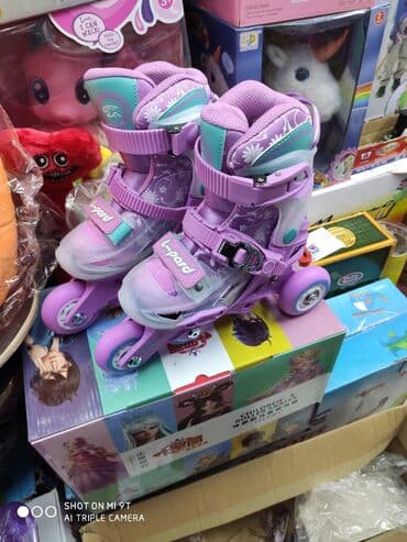 продаю ролик: Новые оригинальные ролики в полном комплекте есть размеры. доставку — 1