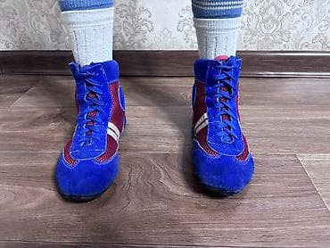 Борцовки/рестлинг-ботинки. - Тип: обувь для борьбы