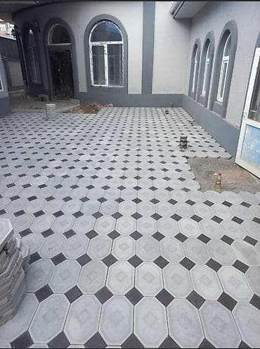 топоз яки: Евробрусчатка, Орнамент, Резина, Куюлган, Жаңы — 6