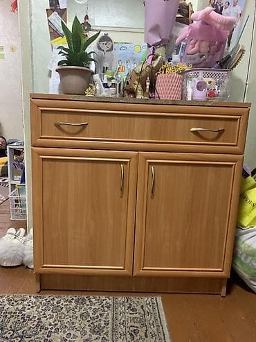 Строительные леса, стойки: Гарнитур для прихожей, Б/у, Комод, ДСП, Самовывоз, Платная доставка, цвет - Коричневый — 4