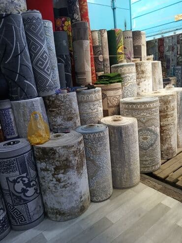 Ковролин Ковры метражные готовые любые размеры производства Турецкий