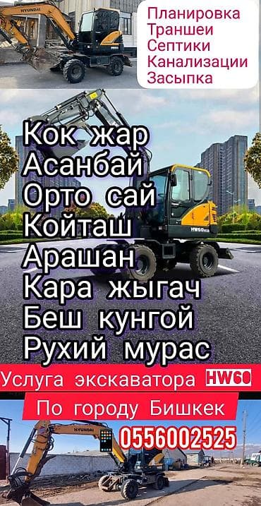 Экскаватор | Водопровод, Демонтаж, Выкорчевывание пней