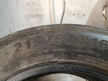 kugoo kg: Шины 215 / 60 / R 16, Лето, Б/у, Пара, Легковые, Япония, RoadX — 3