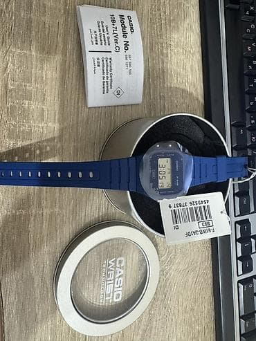 Классические часы часы, Casio, Водонепроницаемые, Унисекс, Новый