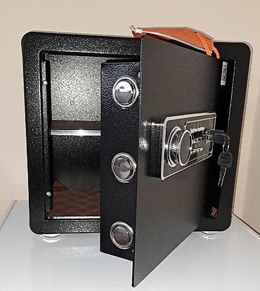 Сейф для документов А 4 и хранение денег замок ключ и код замок ключ