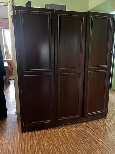 Шифоньер, шкаф для одежды, Прямой, Дерево