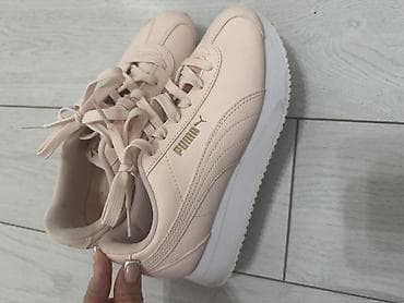 Оксфорды: Кроссовки Puma женские - Модель в классическом стиле с фирменной — 2