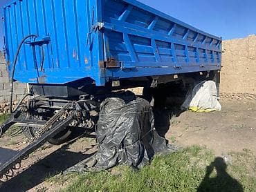 разноска для инструмента: Самосвальный прицеп (двухосный) с гидроподъёмом - Тип — 2