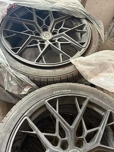 Колеса в сборе 245 / 40 / R 19, Зима, Б/у, Комплект, Легковые, Литые, отверстий - 5 — 3
