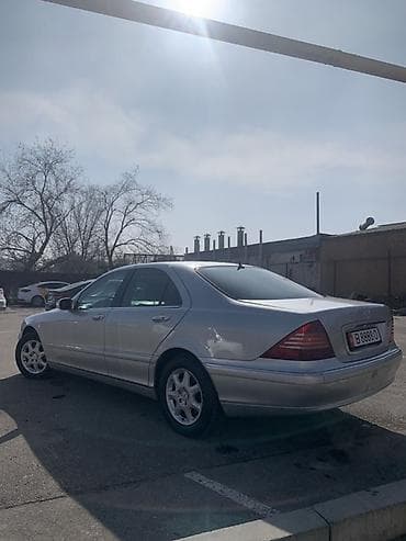 Mercedes-Benz S-Class: 2003 г., 3.7 л, Автомат, Газ, Седан