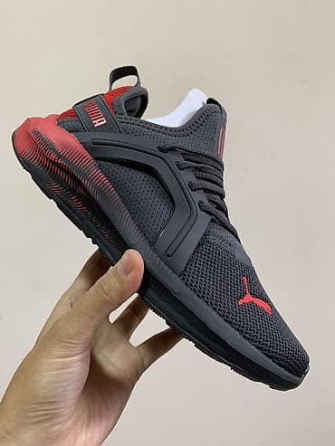 футбольный кета: Мужские кроссовки, 34.5, Puma, Новый, цвет - Серый, Самовывоз, Платная доставка — 1