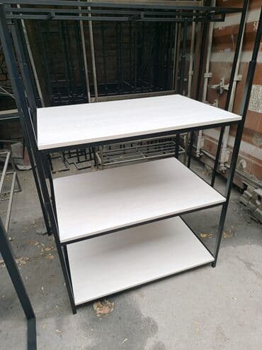 столик для ноутбука с охлаждением: Этажерка для цветов, ЛДСП — 10