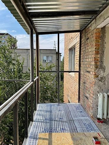 раскосой: Услуги по остеклению и утеплению балконов/лоджий под ключ - Монтаж — 4