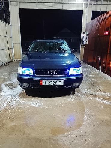Унаа сатуу: Audi 100: 1991 г., 2.3 л, Кол менен иштөөчү, Бензин, Седан — 1