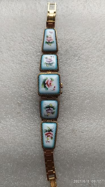 Капчыктар: .Продам новые часы.Позолоченные с Финифтью — 3
