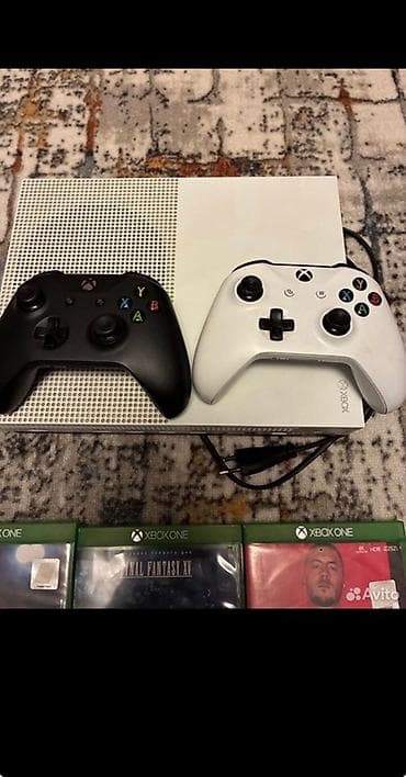 Техника и электроника: Игровая консоль Microsoft Xbox One S (белая) с комплектом аксессуаров — 1