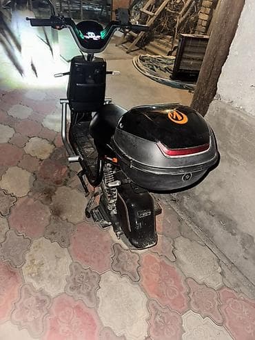 х2 00: Электроскутер DEMANSH - Компактный городской электроскутер с педалями — 1