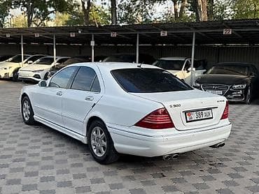 Mercedes-Benz S-Class: 2000 г., 5 л, Автомат, Бензин, Седан — 4