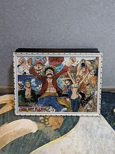 Картины: Плакаты One Piece в рамах - Серия постеров с героями аниме/манги One — 1