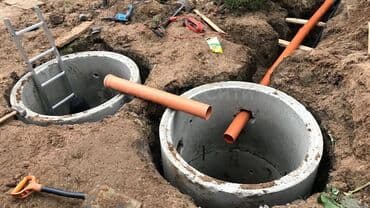 колцо бетон: Железобетонное (ЖБИ) кольцо для септика Размер: 150 x 90 x 9 см, Платная установка, В розницу — 20