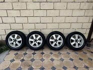 кia 5: Колеса в сборе 215 / 60 / R 16, Лето, Комплект, Литые, отверстий - 5 — 1