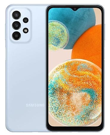 Samsung Galaxy A23, Б/у, 128 ГБ, цвет - Голубой