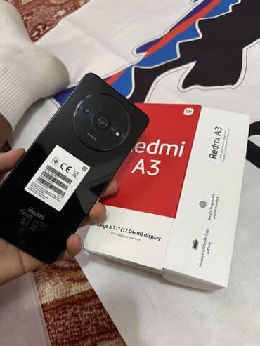 телефон xiomi: Redmi, Redmi A3, Новый, 64 ГБ, цвет - Черный — 6