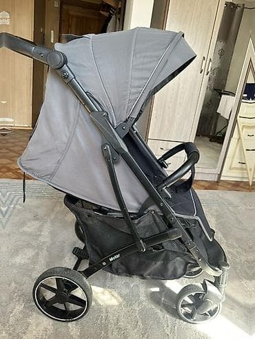 ходунки детские устойчивые: Коляска, Другой бренд, цвет - Серебристый, Новый, Самовывоз — 1