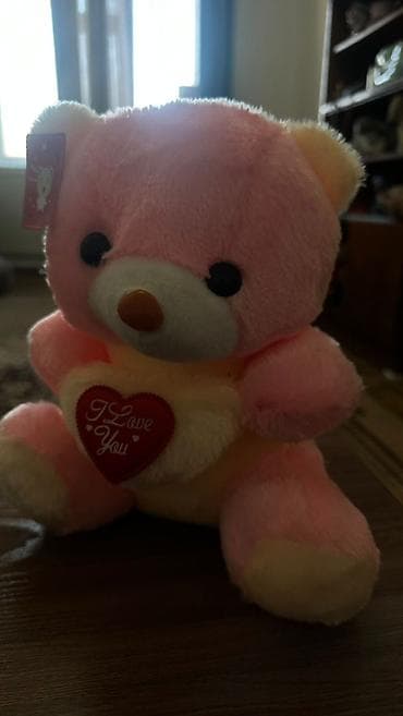 mini frez: Мягкая игрушка «Медвежонок с сердцем I Love You» - Плюшевый — 2