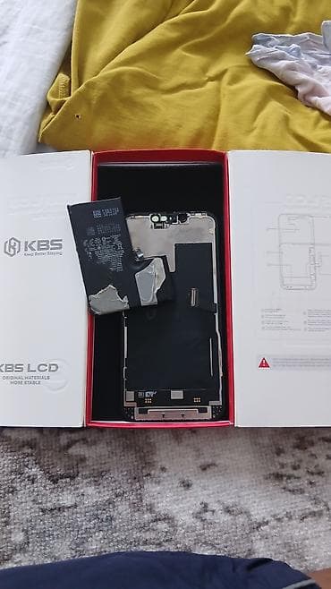 apple monitor: Дисплейный модуль KBS LCD + аккумулятор для смартфона Apple - — 1