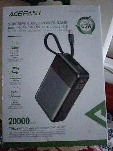 wifi роутер о: ACEFAST PWRup M21 — внешний аккумулятор на 20000 мА·ч с быстрой — 1