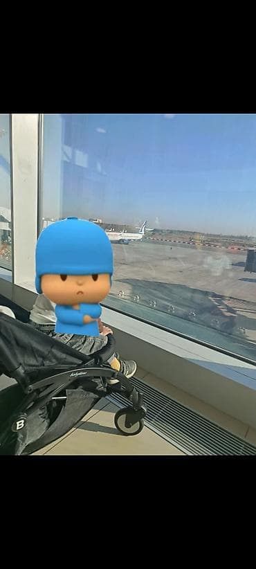 продажа колясок: Прогулочная коляска, складная, лёгкая, чёрная. - Компактная — 2