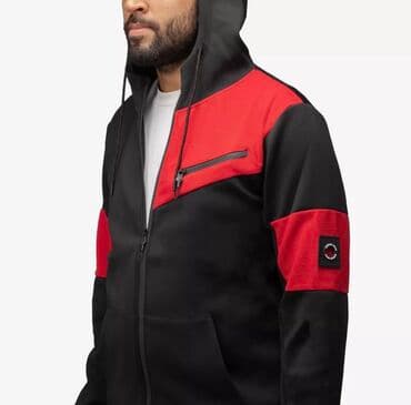 брендовые мужские спортивные костюмы из турции: XRAY. Мужская худи и спортивный комплект XRAY Sport с цветными блоками — 4