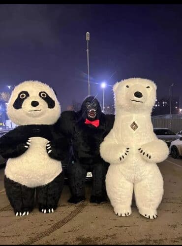 прокат костюма мишки тедди: Ростовая кукла, Маскарад, Медведь — 2