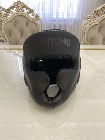 мяч для художественной: Боксерский шлем MENGHU с полной защитой лица. Абсолютно новый, не — 1