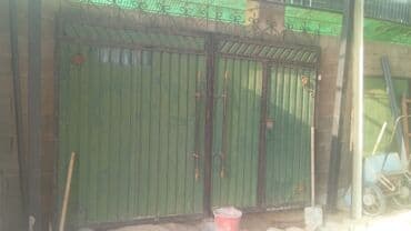 тюли бишкек: Металлические распашные ворота с калиткой - Материал: стальной каркас — 3