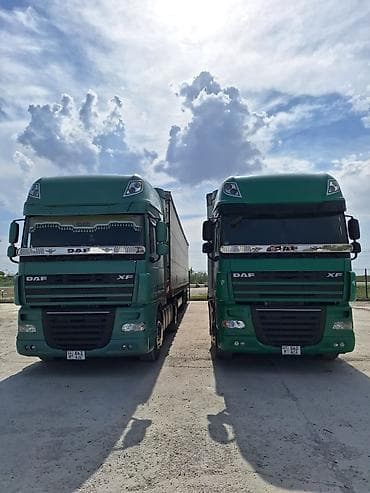 бензобак 210: Тягач, DAF, 2012 г., Тентованный — 2