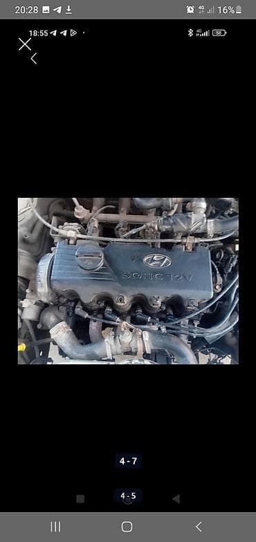 мата секыл: Hyundai Accent: 1995 г., Автомат — 3