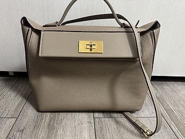 Сумкалар: Классикалык сумка, Италия, Материалы: Нукура булгаары, Магнит илмектер, Сыдырмалуу, Асыл нуска, Аялдарга, Колдонулган — 4