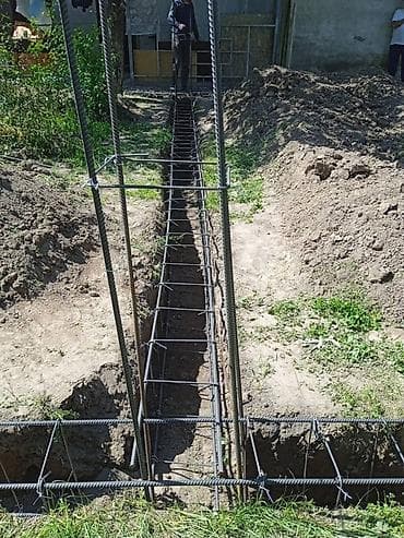 металлический забор: Монолитные бетонные работы для частных домов и участков - Устройство — 5